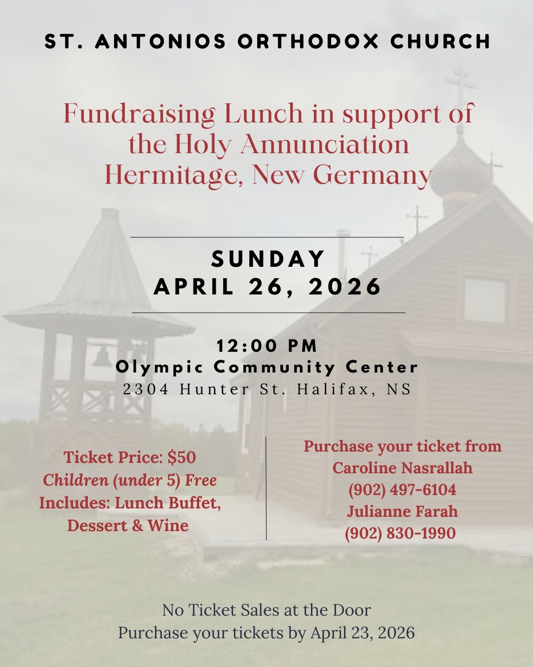 Supporting the Holy Annunciation Hermitage