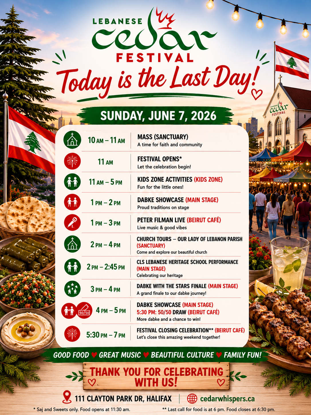 Lebanese Cedar Festival 2026