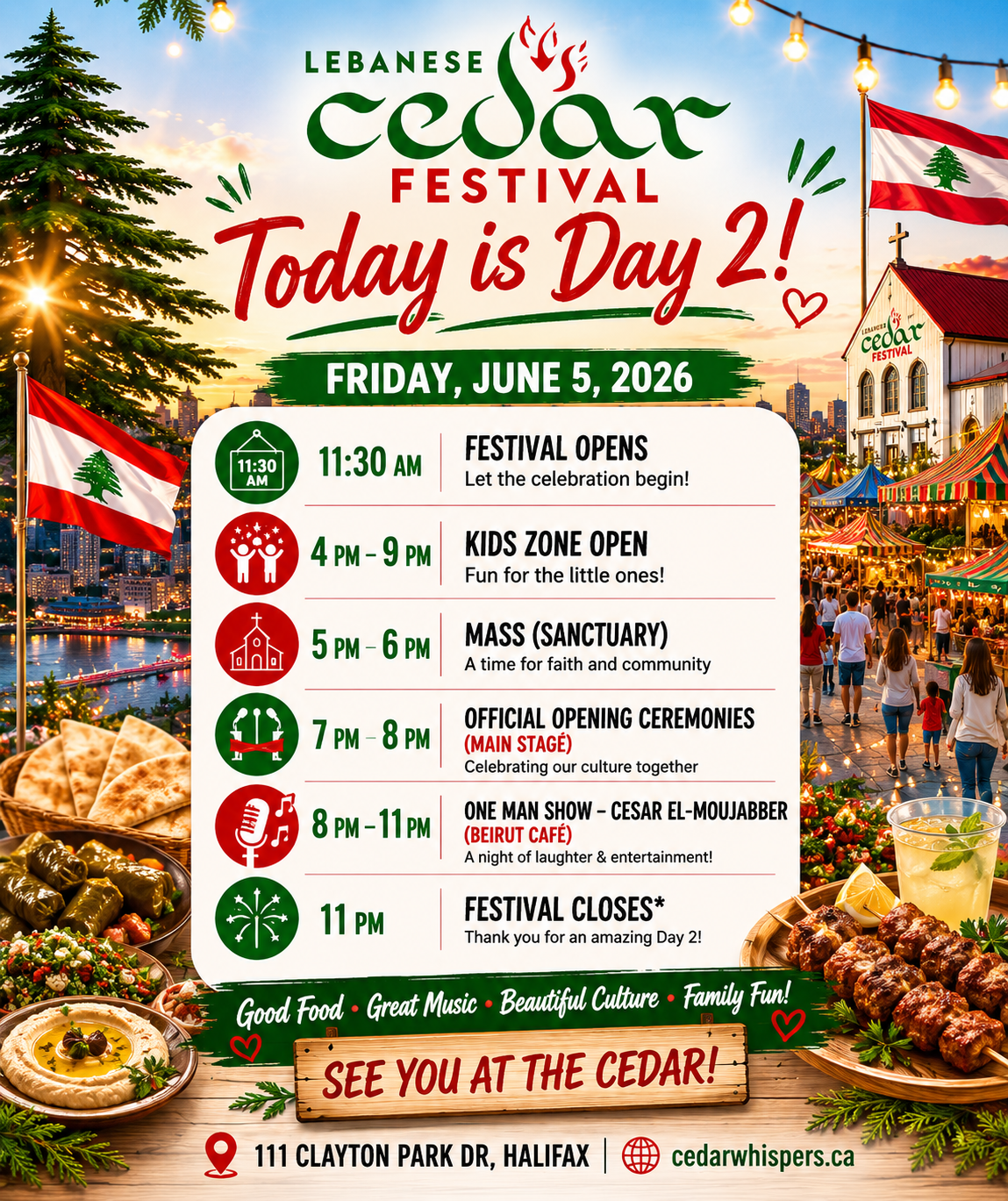 Lebanese Cedar Festival 2026
